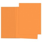 Orange Red Color Copy Paper, 100 Sheets 8.3x5.9" A5 70gsm