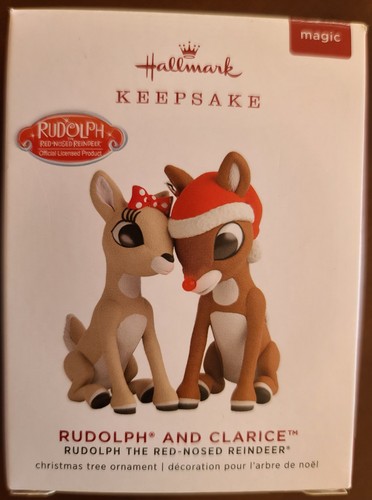 Rudolph 5 Ornament Lot Carlton Hallmark Herbie, Clarice, Misfit Toys Licht/Sound - Bild 17 von 17
