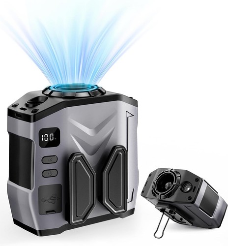 10000mAh Portable Waist Fan, 15000RPM Powerful 5-Speed Portable Fans - Picture 9 of 9