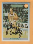 John Crotty Virginia Cavaliers AUTO Signed 1992 Front Row Dinged Corner