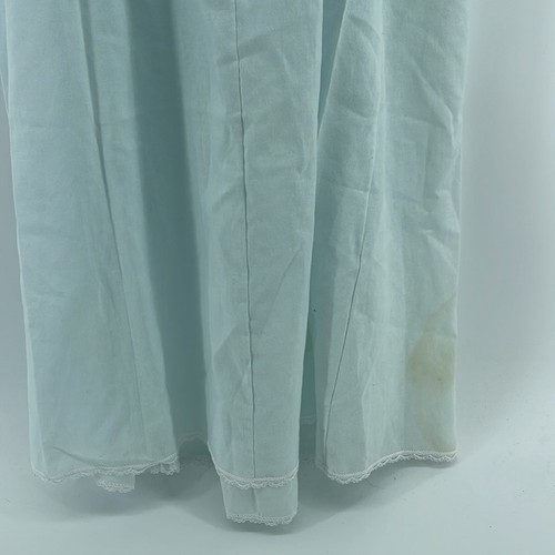 Camisón vintage Lucie Ann II fino algodón encaje detalle sin mangas cottagecore S - Imagen 8 de 8