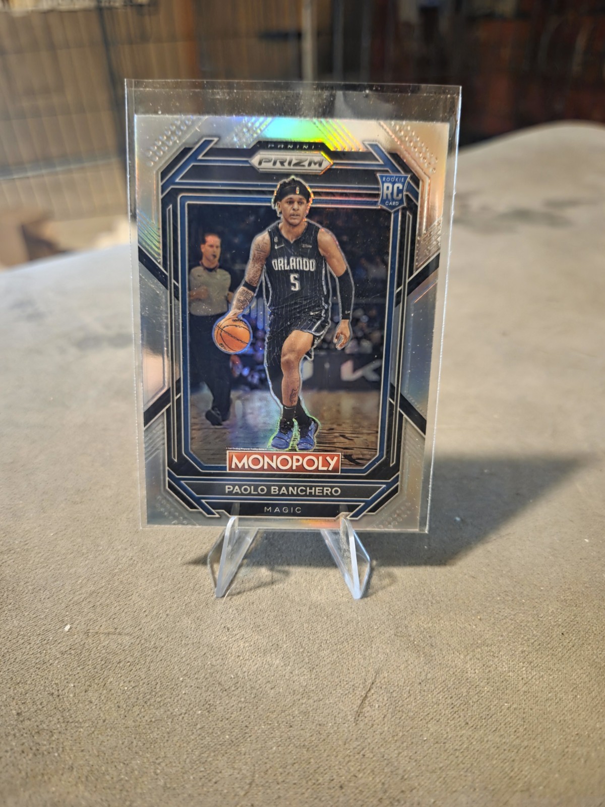 2022-23 Panini Prizm Monopoly - Paolo Banchero #66 Silver Prizm (RC)