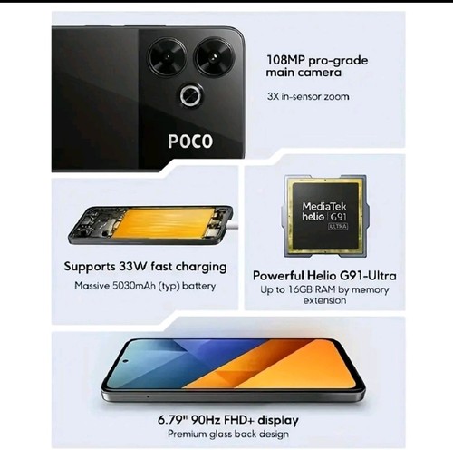 POCO M6Smartphone - Afbeelding 5 van 6