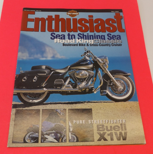 Lot Of 7 Harley Davidson Enthusiast Magazines 1998-2001 - Picture 4 of 8