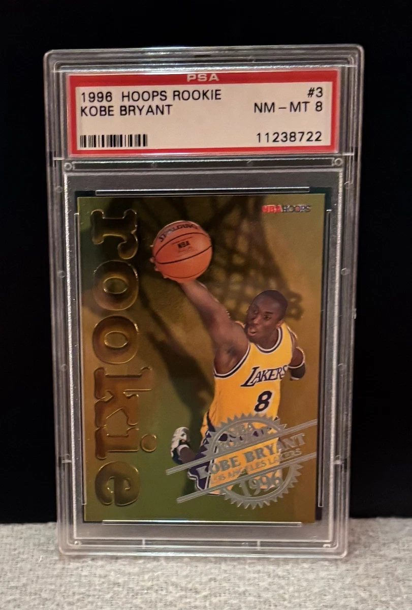 Kobe Bryant Basketball Grade 8 Rookie Sports Trading Cards