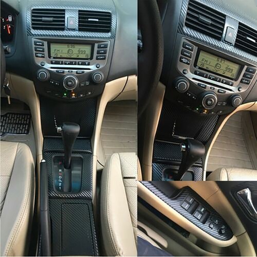 Interior Center Console Carbon Fiber Molding Sticker Decals For 7th - Picture 18 of 22