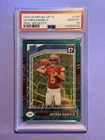 2024 Donruss Optic #248 Jayden Daniels RC Rookie Teal Velocity PSA 10 POP 24!