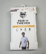 Pair of Thieves Men's Classic Fit Short Sleeve Crewneck T-Shirt Large  2-Pack