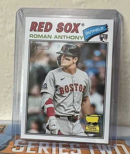 New Listing2026 Topps Heritage #86 RC Roman Anthony Boston Red Sox ROOKIE CARD