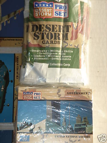 1991 ProSet Desert Storm Cards, Mint, set - Picture 3 of 3