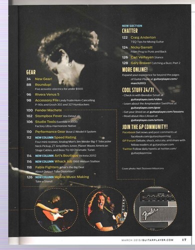 Guitar Player Magazine ~ 2013 - 2014 ~ You Choose ~ Rolling Stones ~ Tony Iommi - Picture 7 of 36