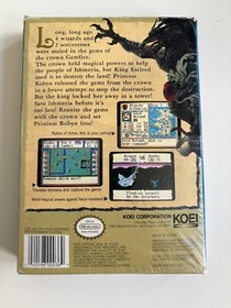 Gemfire COLLECTOR'S SHAPE Nintendo NES 8-bit Koei Gem Fire