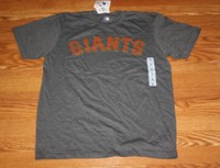 Mens Major League Genuine Merchandise Gray San Francisco Giants Shirt M Mens Major League Genuine Merchandise Gray San Francisco Giants Shirt M
