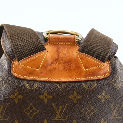 Authentic Louis Vuitton Monogram Montsouris GM Backpack M51135 E3281A702 - Picture 3 of 24