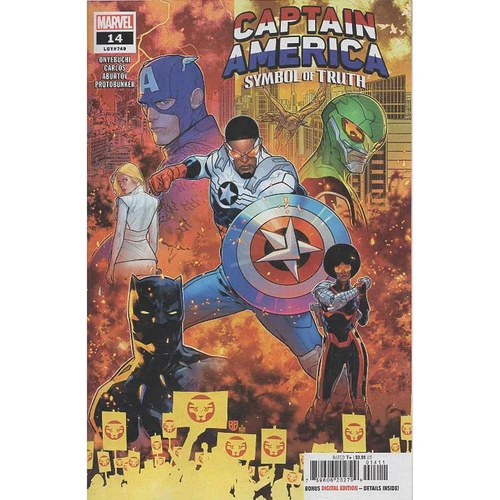 Captain America Symbol Of Truth #14 Marvel Comics First Printing