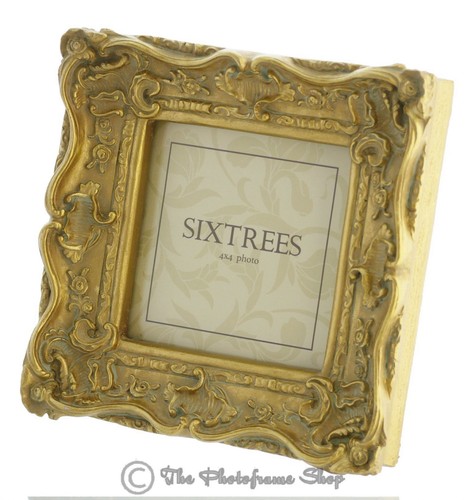 Ornate Vintage Antique Shabby Chic Photo Frames 4 Colours 6x4 7x5 8x6 10x8 inch - Picture 11 of 28