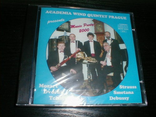 Academia Wind Quintet Prague SEALED self-issued Digital Czech CD Music Party - Picture 1 of 3