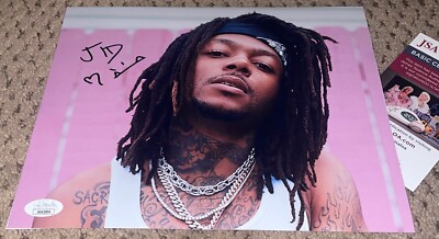 JID SIGNED 8X10 PHOTO AUTOGRAPH JSA RAP HIP HOP J.I.D