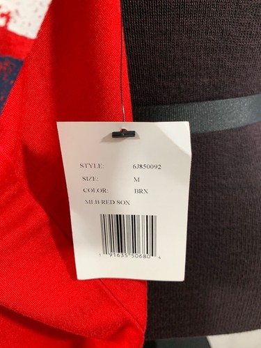 Carl Banks G-III 4 Her Boston Red Sox Tee MBL Cold Shoulder High Low Size M - Picture 6 of 9