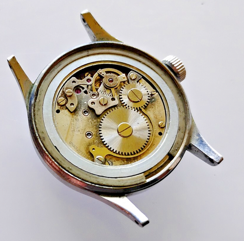 Amida Watch Movement 17 Jewel Swiss good balance - Picture 2 of 3