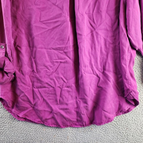 Calvin Klein Jeans Plus Trendy Utility Shirt Women's 1X Jam Button Front Closure - Picture 5 of 13