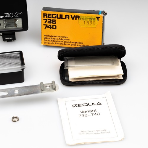 *MINT* Regula Variant 740-2 MC Electronic Flash Rolleiflex Yashica MAT 124G TLR - Picture 6 of 24