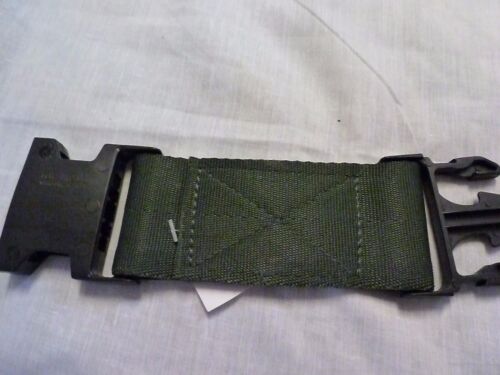 Pistola táctica utilitaria USGI militar NEGRA USMC LC-2 cinturón de tela extensor de 6" NUEVO - Imagen 2 de 5
