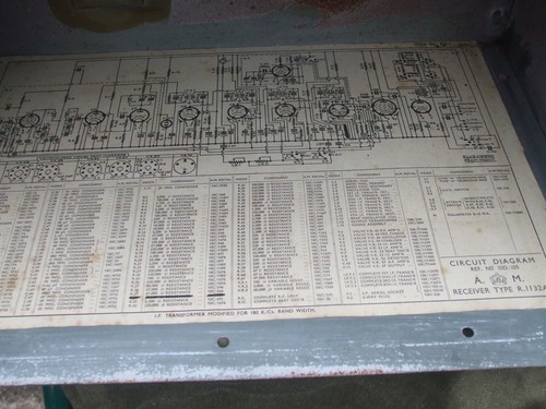 Air Ministry. RAF WW2. Radio receiver type R.1132A - Picture 10 of 12
