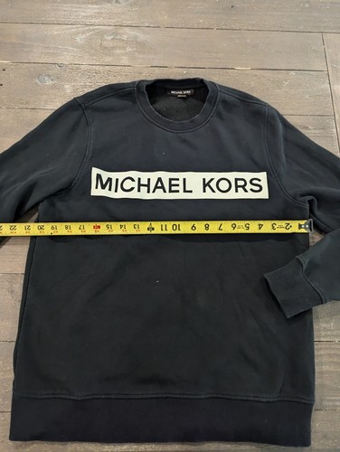 Michael Kors Men's Large Black Logo Crewneck Pullover Sweatshirt - Bild 4 von 6