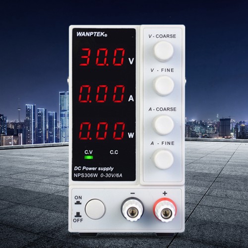 Adjustable Power Supply NPS306W Variable DC Digital Lab Netzteil 220V 0-30V 0-6A - Bild 10 von 12
