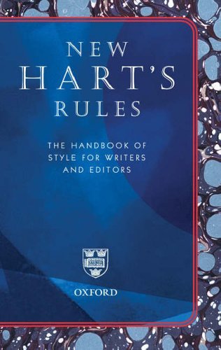 New Hart's Rules: The Handbook of Style for Writers and Editors (Reference) By - Picture 1 of 1