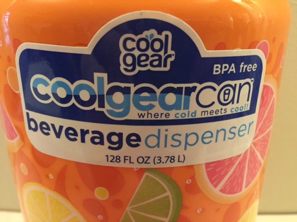 Cool Gear lata de ráfaga de cítricos 128 fl oz dispensador de bebidas lata de refrescos con boquilla Foto 2 de 4