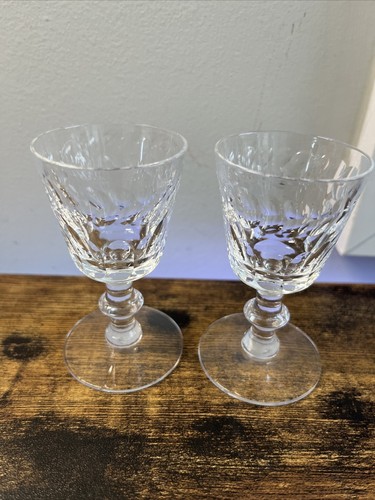 Juego de 6 vasos de licor/disparo vintage Tiffin-Franciscan Stratford - Imagen 10 de 13