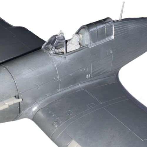 VERY RARE CORGI AVIATION HURRICANE, PRE-PRODUCTION RAW METAL CASTING, AA35506. - Picture 20 of 23