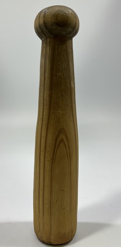 Vintage Antique Wooden Potato Masher Primitive Wood Kitchen Tool 8.5” Utensil - Picture 2 of 6