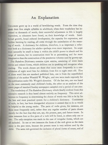 The rainbow dictionary by wendell w. wright world publishing 1947 12th print - Picture 4 of 12