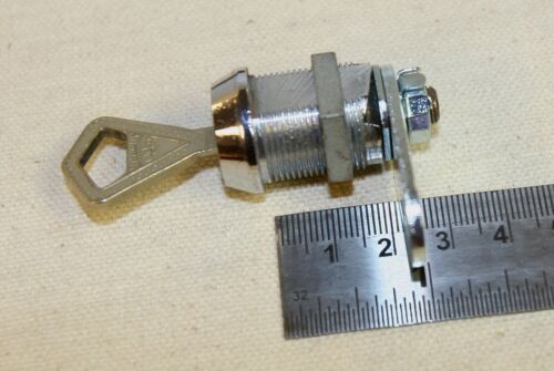 Abloy 7/8" long cam lock w/ 1 key & 1 cam tongue for tool box, drawer, cabinet  - Picture 1 of 11