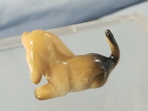 Vintage Beagle Hunting Dog Figurine HONG KONG miniature - Picture 2 of 4