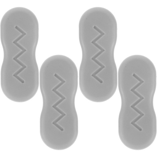 4 Pezzi Coperchio WC Piastra di Sollevamento Sedile Paracolpi Rialzo per Paracolpi Bidet - Foto 8 di 12