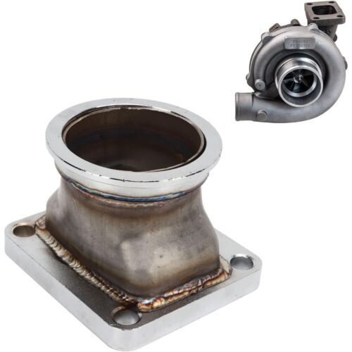 V Band To T4 Flange V Band Adapter 2.5" Mild Steel High Strength for cars Trucks - Picture 3 of 11