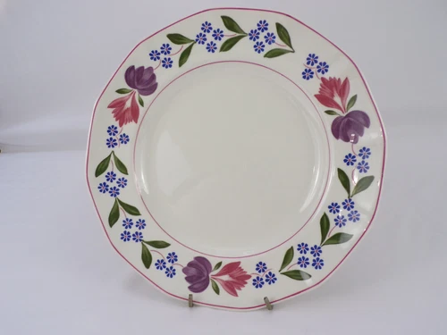 Vintage Adams Old Colonial English Ironstone Dinner Plate 10.5" I23
