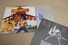RAMBO II 1985 JAPAN LD LASERDISC w/INSERT NTSC SYLVESTER STALLONE
