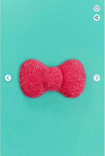 Hello Kitty Bow Sequin Pillow 17"L (NEW WITH TAG) - Picture 1 of 3