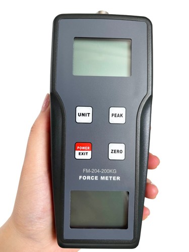 Digital Push Pull Force Gauges Force Meter With External Sensor ±200kgf ±1960N - Picture 6 of 14