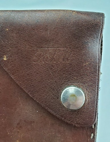 Vintage Pickett Model N4-T Slide Rule Vector Type Log Dual Base w/ Leather Case - Picture 10 of 12