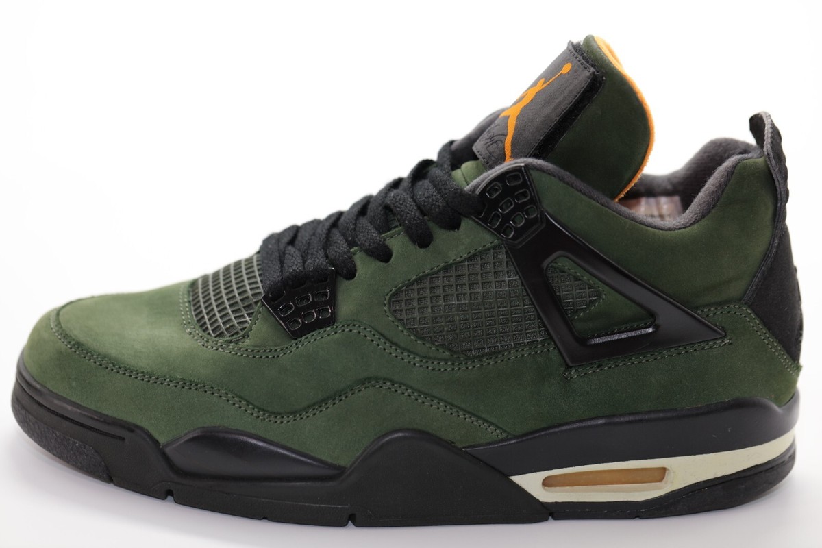 NIKE Air Jordan 4 🔥 UNDEFEATED Dark Green 🔥 sz 9 DS 2005