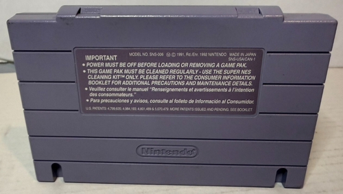 Super Nintendo 1992 SNS-006 NHL Stanley Cup Hockey Game Entertainment System - Picture 2 of 2