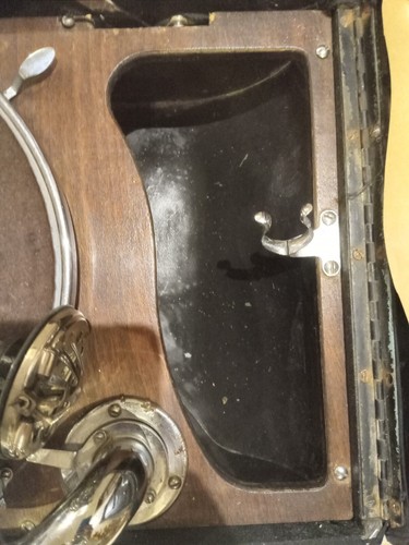 Harrods His Masters Voice Grammophon Modell tragbar 102C RAR - Bild 11 von 11