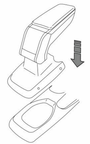 Apoyabrazos Reposabrazos Armster S AR10 Nissan Juke II 2019-2022 SDA5713 - Picture 2 of 8