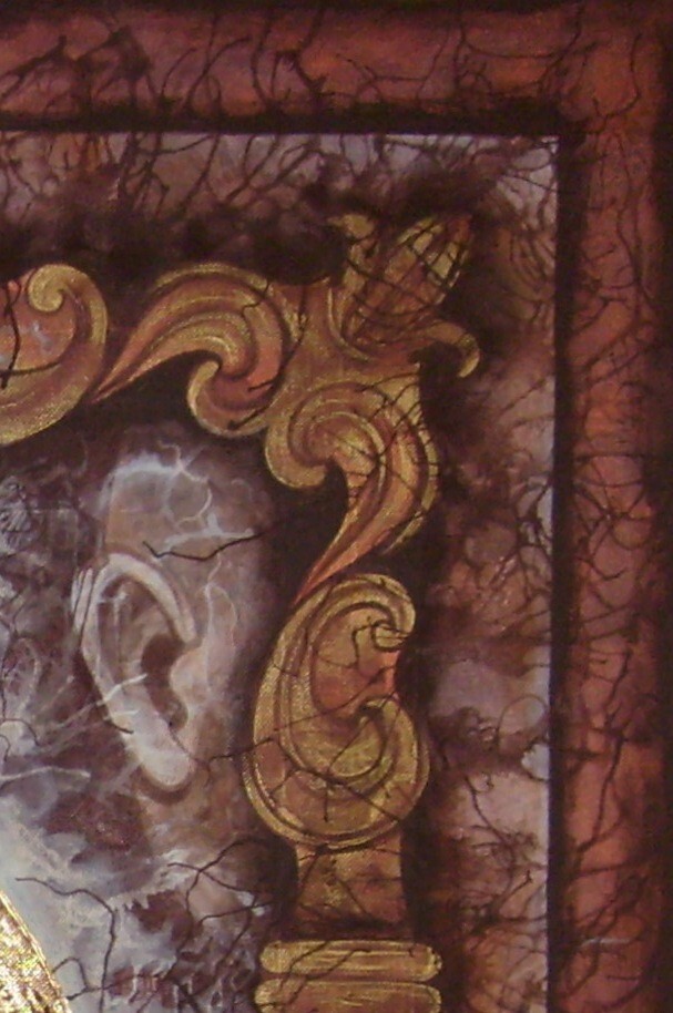 painting art contemporary portrait woman frame freudian psychoanalysis hypnosis - Picture 4 of 24